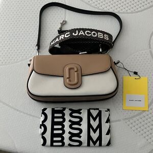 NWT Marc Jacobs The Large Colorblock Clover Shoulder Bag